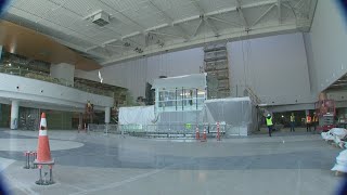 Lag in travel during pandemic helps speed up construction at Sea-Tac Airport