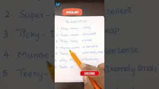 "English Reduplicative" -fun english #languagelearning #fastlearning #native @Ekalaivi