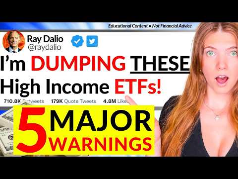 DUMPING THESE Dividend ETFs From My Passive Income Portfolio NOW!