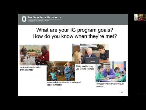 Intergenerational Programs Webinar