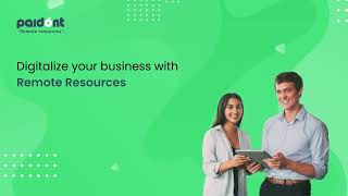 Hire remote web developers| Hire remote developers| Remote resources for your business - Paidant