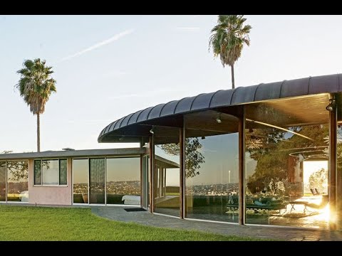 Harvey House by John Lautner, complete overview and walkthrough