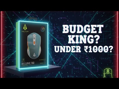 The BEST Wireless Gaming Mouse Under ₹1000? Archer Recurve 700 Review