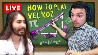Azzapp Coaching Moist Critical on Vel'Koz Today, Vel'Koz Situation is CRAZY