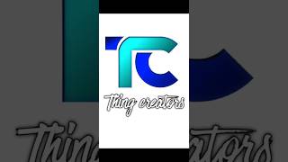 T C Logo #graphicdesign3D #logo #design #pixellab #shortvideos  #viralvideo #foryou #foryoupage