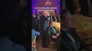 Elon Musk & Donald Trump at Mar-a-Lago 2025 New Years Party NYE