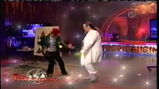 Edesio Alejandro con Floyd The Rock Artist at Tropicalisimo - AmericaTeve (MotionArt and LatinMusic)
