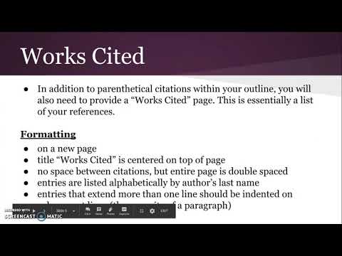 Citation Basics
