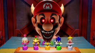 【マリオパーティ スーパースターズ】ミニゲームピーチVsボンバーマンシリーズVsソニックVsクッパJr