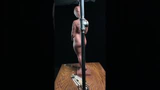 Pregnant woman figure sculpture day 1. #sculpting #sculpture #sculpt #clay #howtosculpt #artwork