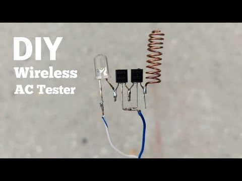 Wireless tester । DIY । C1815 Transistor । LED