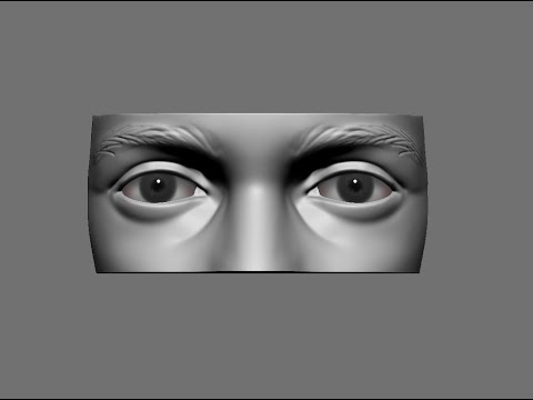 Eye Sculpt in Zbrush