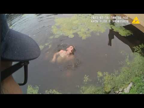 Wealthy Teenager Jumps In Water With Alligators Trying To Escape Police.