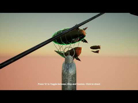 Sky of Steam - Unreal Blueprint Steampunk - Visual Programming 2021