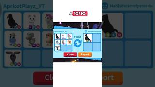 RATING ADOPT ME TRADE! Pt 3. #adoptme #adoptmetrades #robloxgame #roblox #shorts #viral #fyp #fy