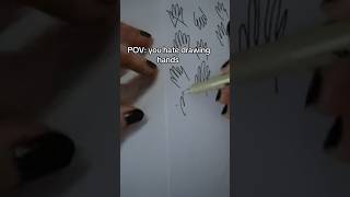 POV: Drawing hands 💀