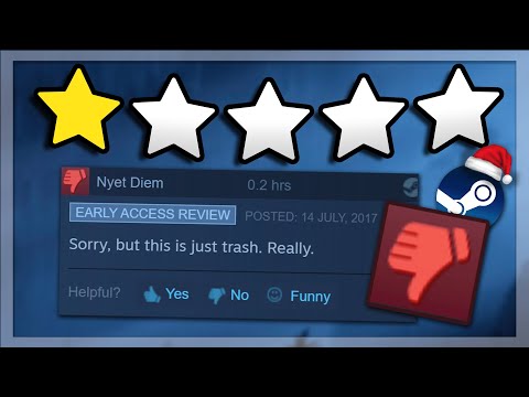 I bought some of the worst rated Steam winter sale games