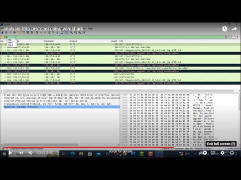 Demo analysis http protocol || using wireshark