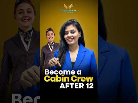 Just Passed 12th? Start Your Cabin Crew Career Now! | Join Top Crew Aviation | TCA Admission Open
