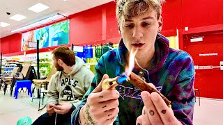 BBW SMOKE SESH IN TARGET!!