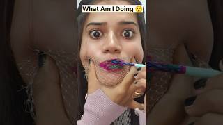 "Why is this on my lips !?😲#beautytiips #youtubeshorts #shorts #hack #viralhack