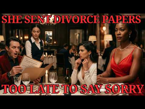 Billionaire Thought His Affair Was A Secret → Then The Waitress Slid Divorce Papers Across The Table