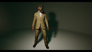 Metahuman - Suit Testing - Chaos cloth UE5