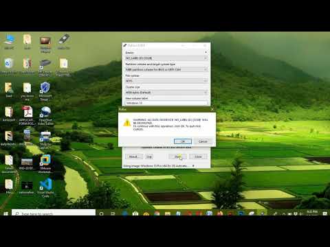 How to make a boot USB to install window