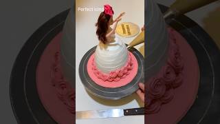 Beautiful Doll Cake Decoration 🎂#cake#dollcake