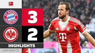 Kane CAN'T Stop Scoring! | FC BAYERN - EINTRACHT FRANKFURT | Highlights | MD 23 – Bundesliga 2025/26