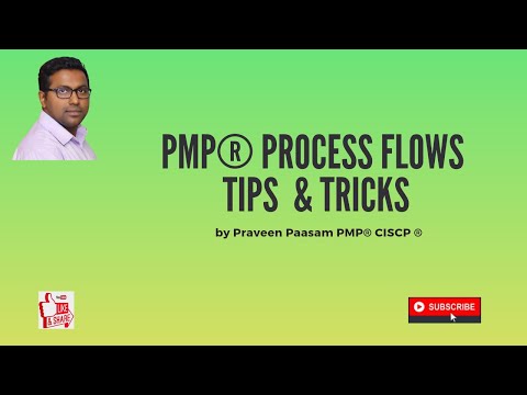 PMP Process Flows -Tips and Tricks