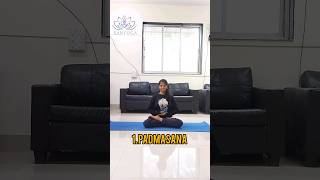 5 Yoga Asanas for Memory boost and concentration 🧠🧘‍♀️ #yoga #memoryboost #concentration