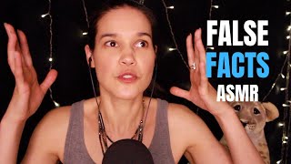 false facts ~ the most relaxing candy eating & whispers // asmr