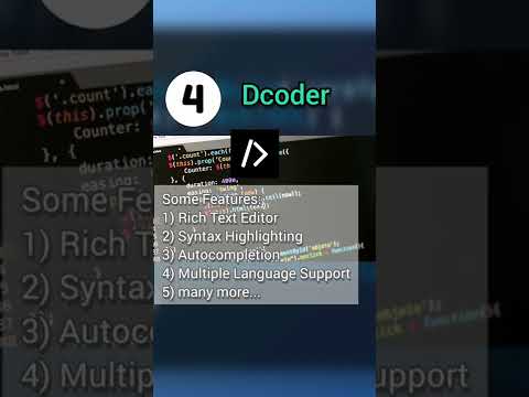 Top 5 code editor for Mobile Phones | 2022 | 2023 #shorts #top