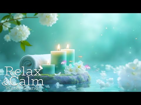 Healing Spa Insomnia 💤 Sleeping Music, Water Sounds, Stress Relief, Relaxing Music