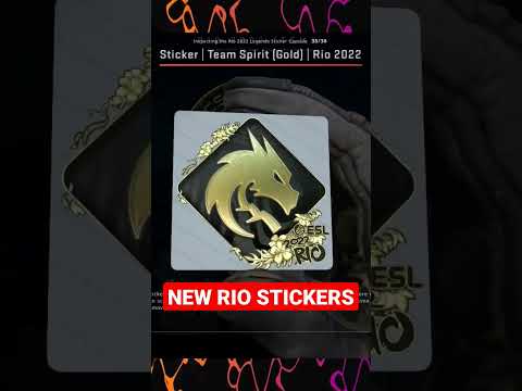 NEW Rio Major LEGENDS STICKERS