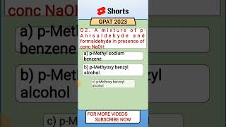GPAT 2023 MCQs Part 8 || GPAT || NIPER || PHARMACIST EXAM || @pharmshala#shorts
