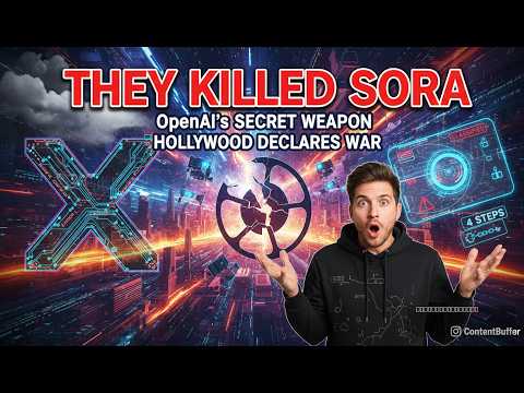 OpenAI Just Killed Sora — Here's What They Don't Want You to Know