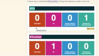 html flex box design patterns css specificity