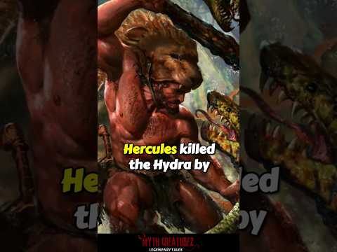 Myth of hydra 🐉 #mythcreaturez #myth #hydra