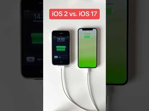 🎂15 Years - iOS 2 vs. iOS 17 #iphone