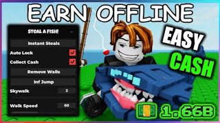 🚀 Steal A Fish Script | OP Features: Instant Steal ⚡, Auto Lock 🔒, Wall Remover 🧱!