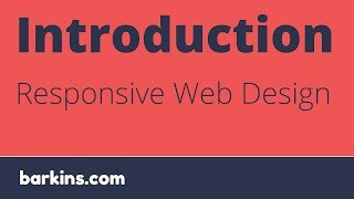 Introduction to Responsive Web Design
