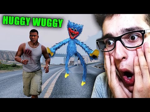 I FOUND HUGGY WUGGY İN GTA 5 !! HELP ME (Poppy Playtime: Chapter 2)