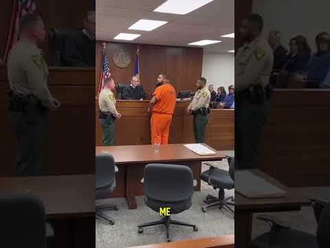 What the criminal defendant said before the judge #court #crime #police