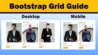 How to Use Bootstrap Grid Like a Pro | HTML, CSS, & Bootstrap Grid Tutorial