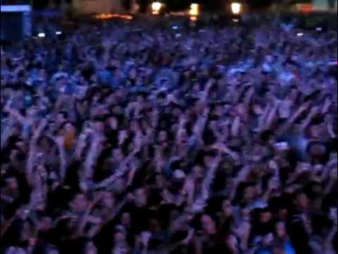 The Killers - Somebody Told Me live in São Paulo (from the stage)
