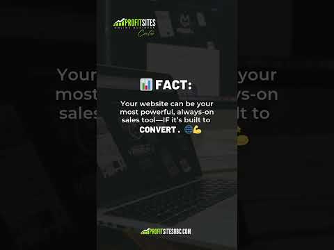 Is Your Website a 247 Salesperson? Most Arent!  #SalesFunnel #WebsiteDesign #BusinessGrowth #shorts