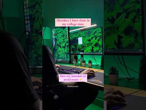 Mistakes #btech #computerscience #coding #softwareengineer #dayinthelife