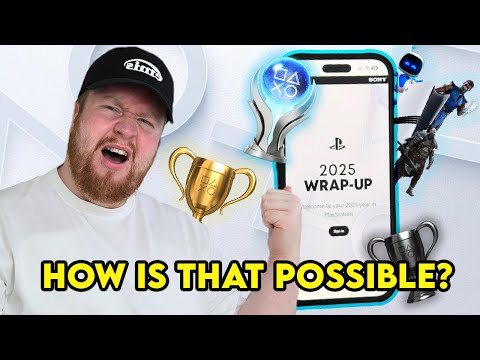 Did you get more PLATINUMS than me? - PlayStation Wrapped 2025